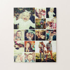 Puzzle Desafío Personalizado de 14 Collages de fotos de 2