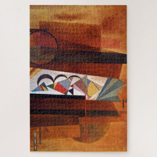 Puzzle Desarrollo de Kandinsky en la pintura abstracta ma