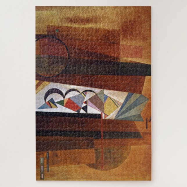 Puzzle Desarrollo de Kandinsky en la pintura abstracta ma (Vertical)