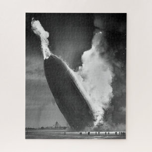 Puzzle Desastre del dirigible Hindenburg circa 1937