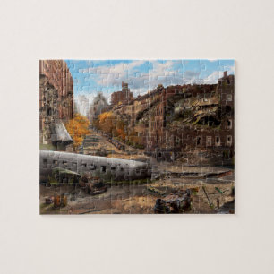 Puzzle Desastre - Nueva York, NY - No girar a la izquierd