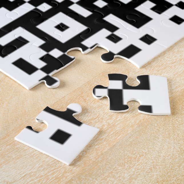 Puzzle Descanso de información de exploración de código Q (Lado)