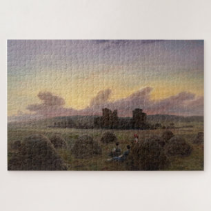 Puzzle Descanso en la cosecha de heno – Caspar David Frie