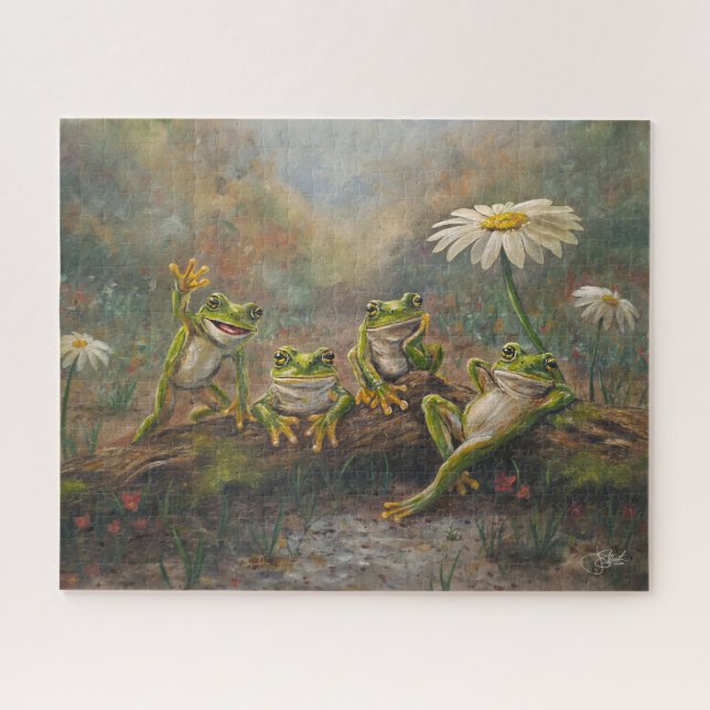 Puzzle "Descanso para almorzar" (Horizontal)