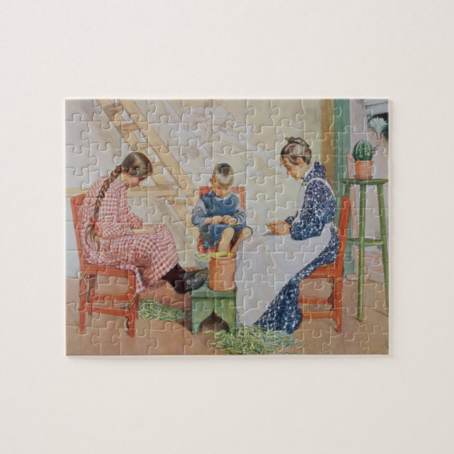 Puzzle Descascarado de los guisantes, pub. en "Lasst (Horizontal)