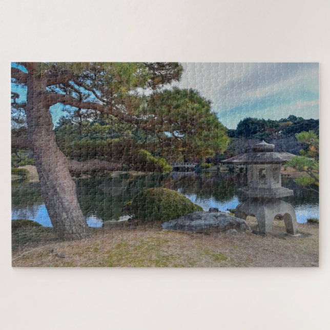 Puzzle Descodificador de jardín japonés (Horizontal)