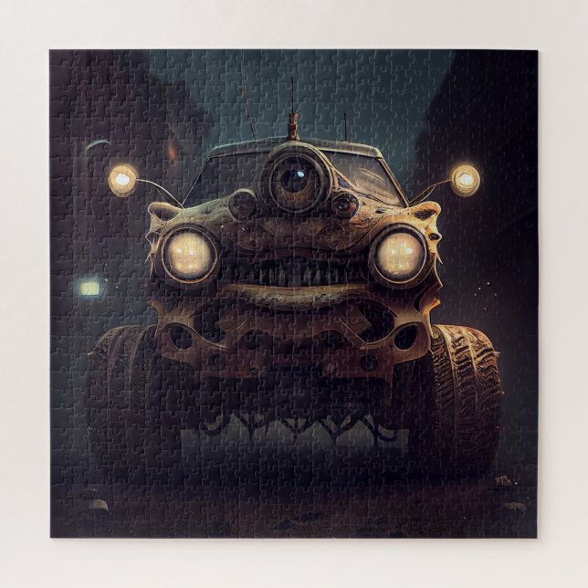 Puzzle Desconcertar la fantasía del coche (Vertical)