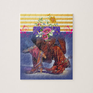 Puzzle Desconcierta la banda del país bailando en línea