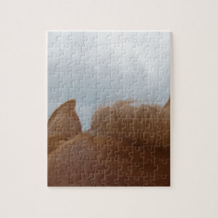 Puzzle Desde el punto de vista de un caballo, orejas de c