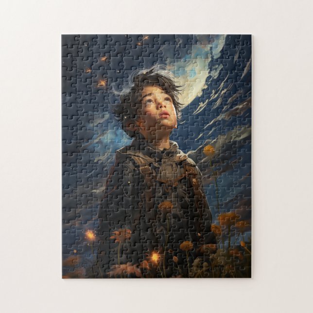 Puzzle Deseando caer en las estrellas (Vertical)