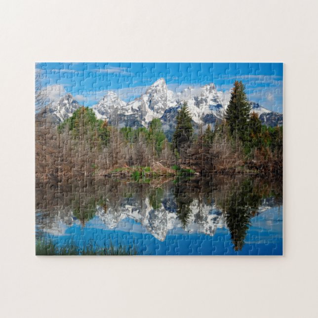 Puzzle Desembarco de Schwabacher, Grand Teton (Horizontal)