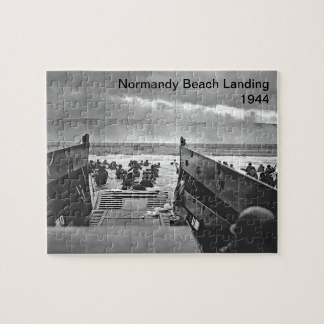 Puzzle Desembarco por playa de Normandía (Horizontal)
