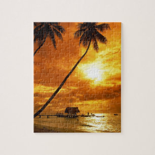 PUZZLE DESEO TROPICAL DE LA PLAYA USTED ESTABA AQUÍ