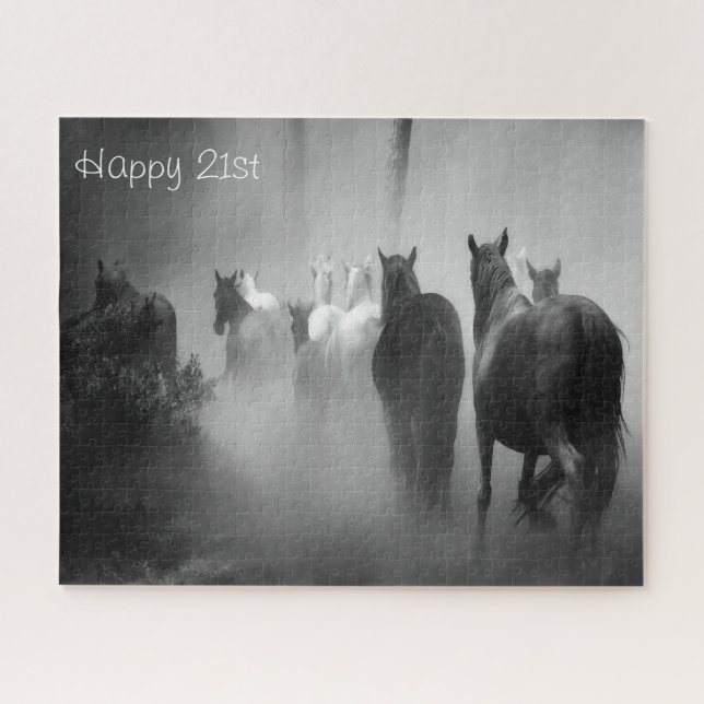 Puzzle Deseos de cumpleaños 21. (Horizontal)