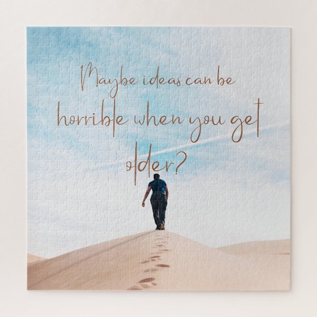 Puzzle Desert Reflections (Vertical)