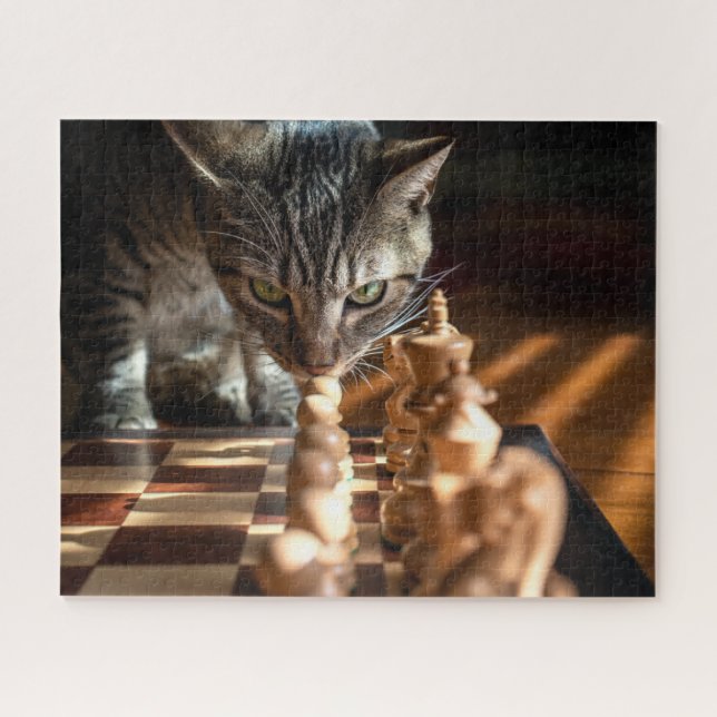 Puzzle Desfile de gatos en tablas (Horizontal)