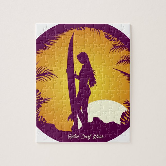 Puzzle Desgaste retro de la resaca (Vertical)