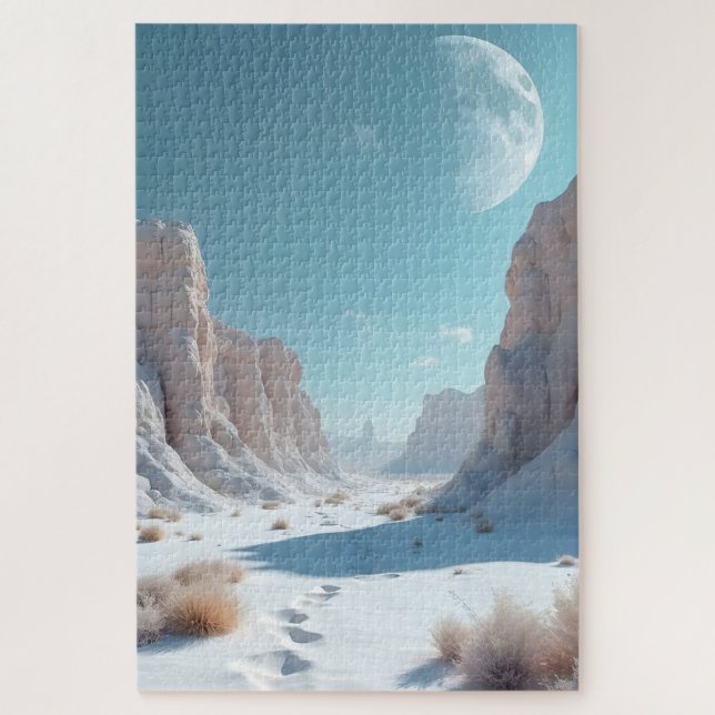 Puzzle Desierto Blanco  (Vertical)