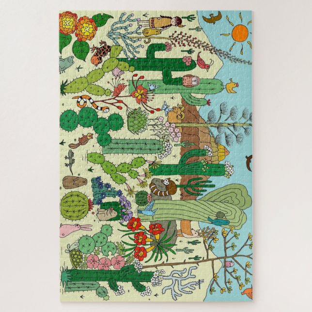 Puzzle Desierto de Arizona (Vertical)