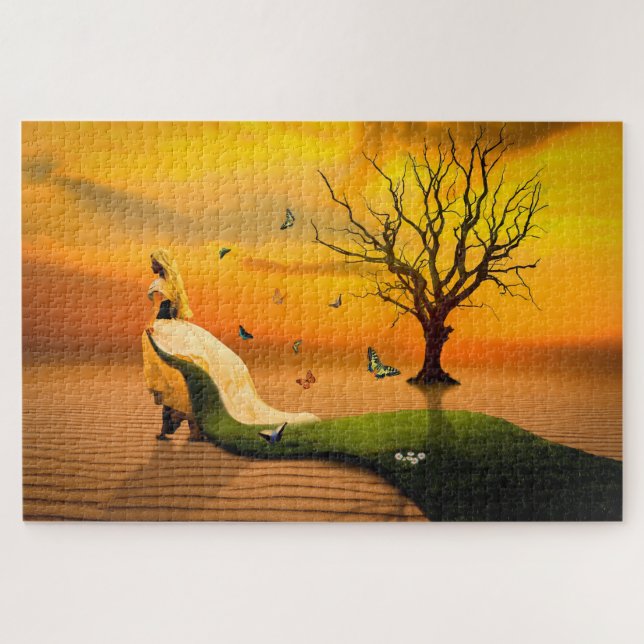 Puzzle Desierto surrealista (Horizontal)