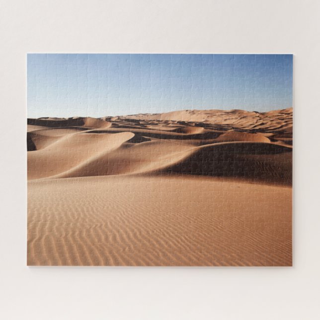 Puzzle Desiertos | Dunas de arena de los Emiratos Árabes  (Horizontal)