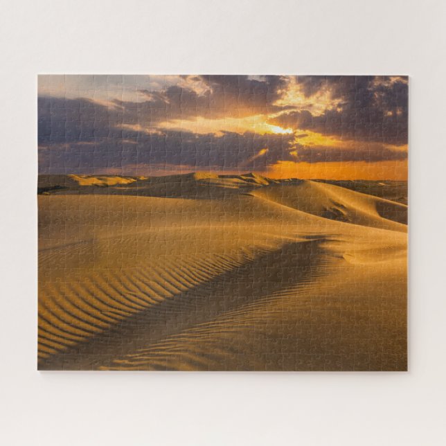 Puzzle Desiertos | Paisaje de dunas de arena (Horizontal)