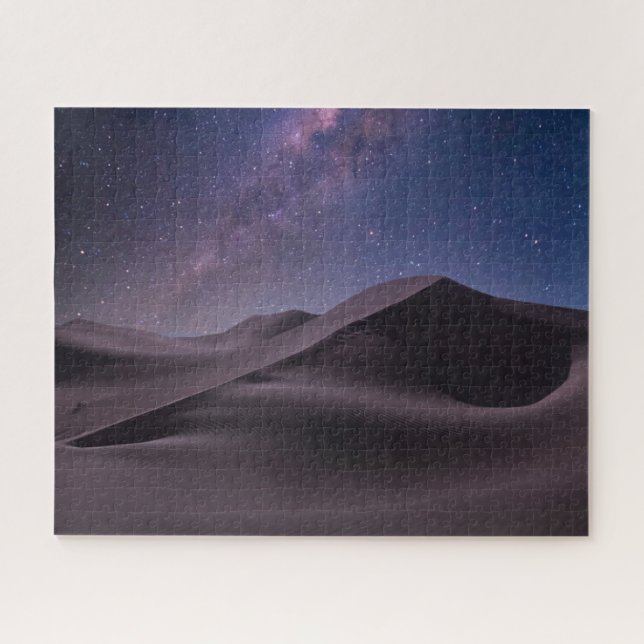 Puzzle Desiertos | Vía Láctea Starry Sky Sand Dune Dubai (Horizontal)