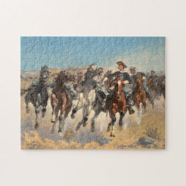 Puzzle Desmontado, los cuatro soldados de Remington