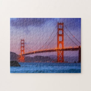 Puzzle Después de puesta del sol hacia fuera en la playa