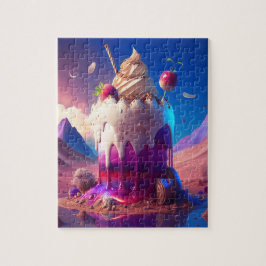 Puzzle DESSERT x DESERT - Delicioso arte de fantasía de p