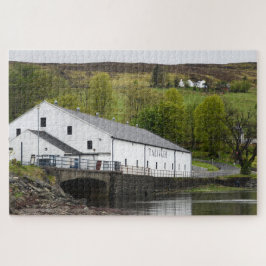 Puzzle Destilería de whisky talisker en Skye, Escocia