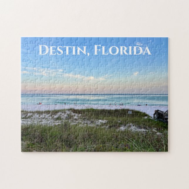 Puzzle Destin Florida Beautiful Sunset Beach Photography (Horizontal)