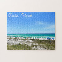 Destin Florida Coast Beach Umbrellas Bonito Person