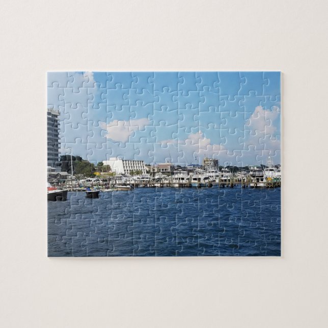 Puzzle Destin Florida Marina (Horizontal)