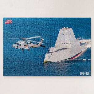 Puzzle DESTRUIDOR DE MISILES GUIADOS - DDG-1000 (20x30 PU