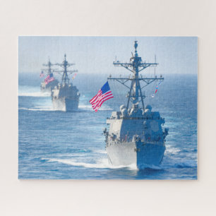 Puzzle DESTRUIDOR DE MISILES GUIADOS - DDG-102 (16x20 PUL