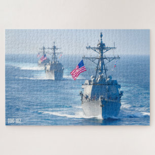 Puzzle DESTRUIDOR DE MISILES GUIADOS - DDG-102 (20x30 PUL