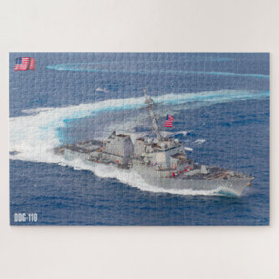 Puzzle DESTRUIDOR DE MISILES GUIADOS - DDG-110 (20x30 PUL
