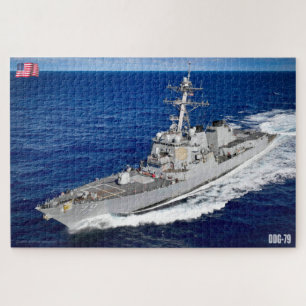 Puzzle DESTRUIDOR DE MISILES GUIADOS - DDG-79 (20x30 PULG
