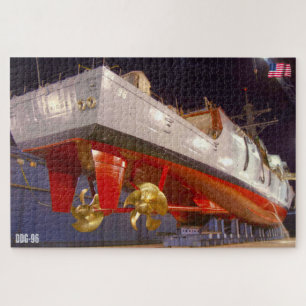 Puzzle DESTRUIDOR DE MISILES GUIADOS - DDG-96 (20x30 PULG