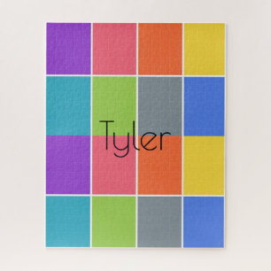 Puzzle Desvanecimientos en cuadrados de color