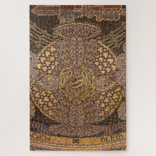 Puzzle Detalle amarillo de Mosiac, Alemania