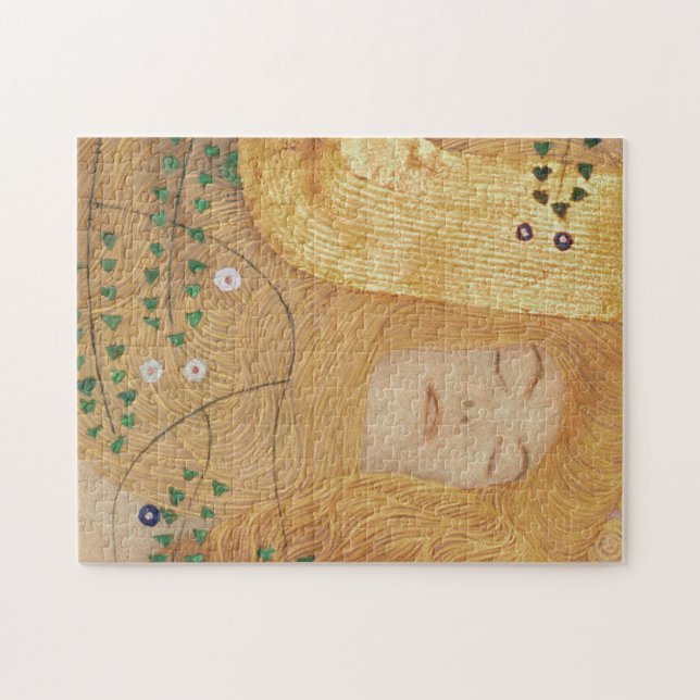 Puzzle Detalle de Gustavo Klimt el | de las serpientes (Horizontal)