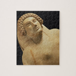 Puzzle Detalle de un sarcófago femenino de Cádiz, 5to-4
