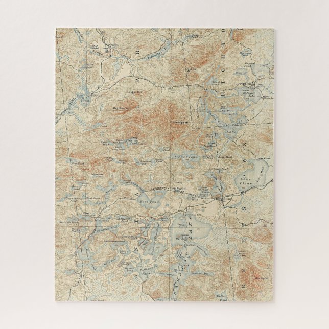 Puzzle Detalles de la zona de canoa de Saint Regis en los (Vertical)