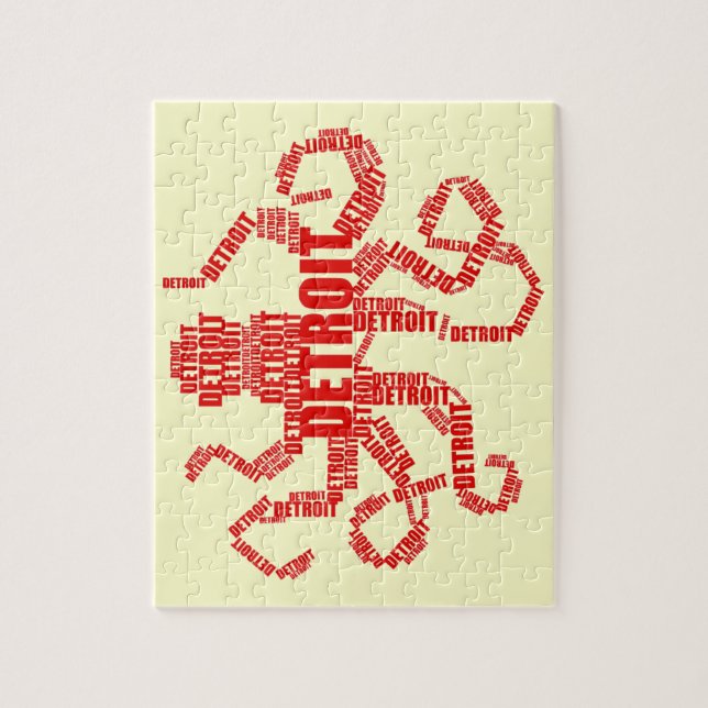 Puzzle Detroit Octopus (Vertical)