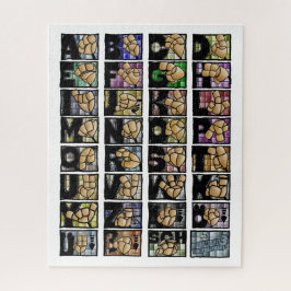 Puzzle Deutsches Fingeralphabet 3 (2025)