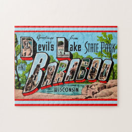 Puzzle Devil's Lake Baraboo WI  11x14