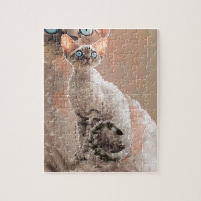 Puzzle Devon Rex Sofi (Vertical)