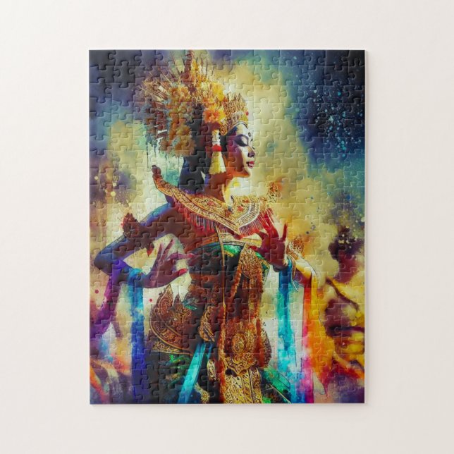 Puzzle Dewi Tari (Diosa de la Danza) (Vertical)
